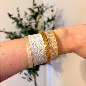 Color by Amber bracelet stack